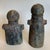 Mid-Century Painted Terracotta Pottery Male Female Sculptures - a Pair For Sale In Seattle - Image 6 of 12