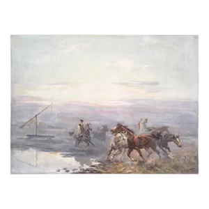 Rounding Up the Horses - Caballero