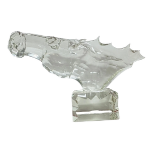 Amazing Murano Glass Horse Head by Pino Signoretto
