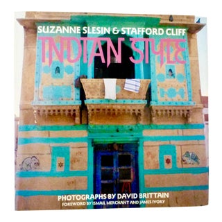 Vintage Indian Style Coffee Table Book For Sale