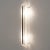Art Deco Brass and Textured Murano Glass Sconces, 2000s, Set of 2 For Sale - Image 6 of 11