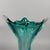 Vintage Green Torchon Ribbed Murano Glass Vase by Seguso, 1970s For Sale - Image 9 of 14