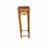 Mid 20th Century Vintage Bamboo With Woven Rattan Top Plant Stand, Side, Drink Table For Sale - Image 5 of 10