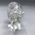 Clear Crystal Sculpture of a Polar Bear For Sale - Image 4 of 8