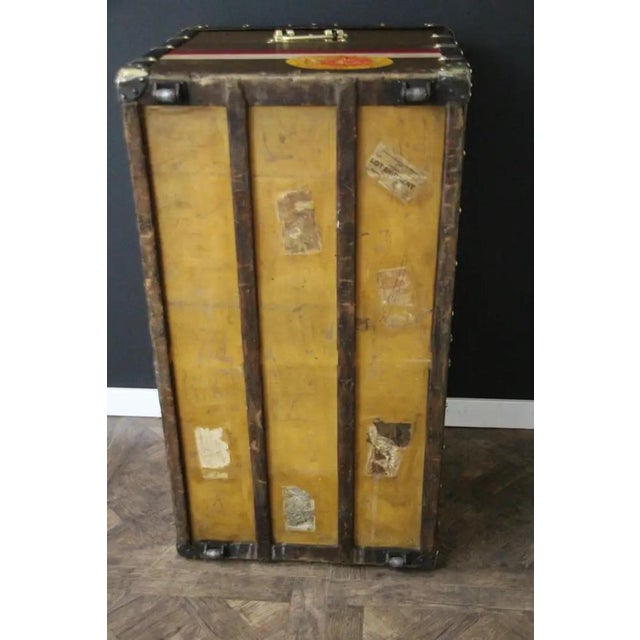 Monogram Steamer Trunk from Louis Vuitton, 1920s For Sale - Image 13 of 18