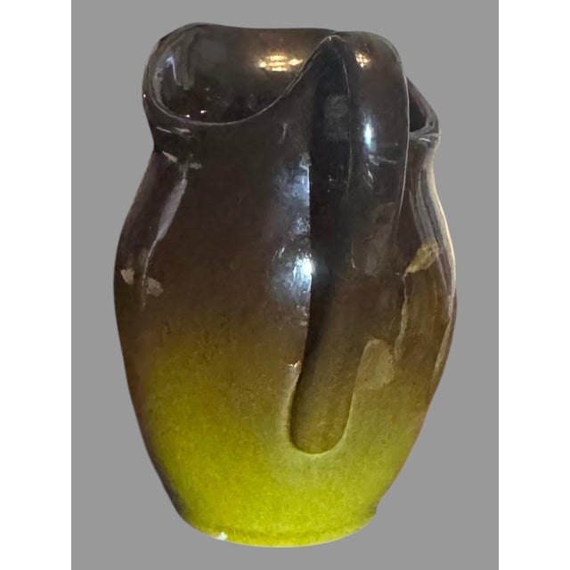 1896 3" Artist Signed Rookwood Berry Leaf Decorated Art Pottery Pitcher In very good original condition showing some...