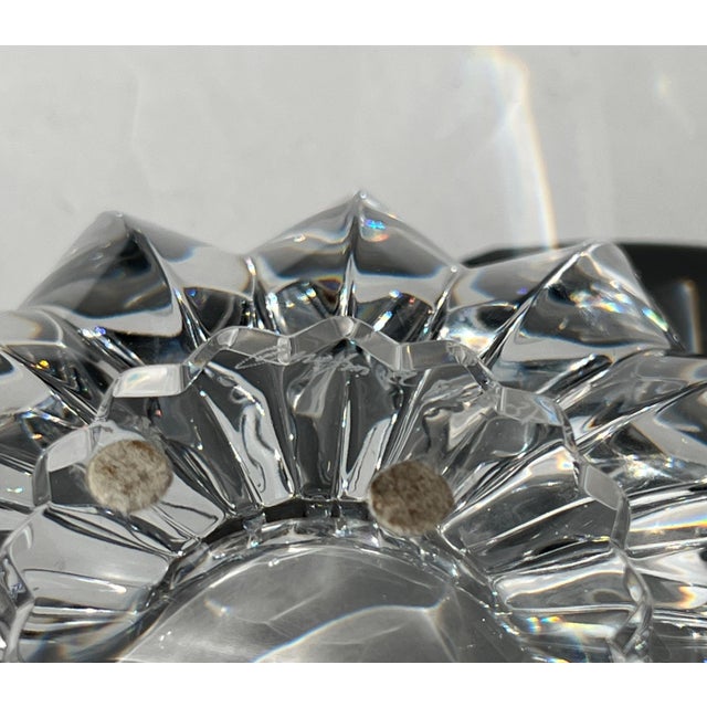 Mid 20th Century The Stunning 7" Orrefors Zodiac Heavy 4.5 Lbs. Crystal Bowl, Designed by Erika Lagerbielke, Sweden For Sale - Image 5 of 8