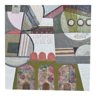 Contemporary Encaustic Painting "Passages by Therese Cook" For Sale