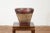 Wood Thai 19th Century Rustic Hand-Woven Rattan Rice Basket with Red Rim For Sale - Image 7 of 11