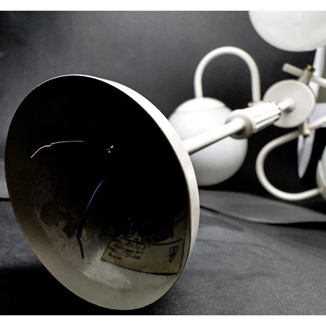 Bulb Chandelier, Poland, 1970s, in Worn conditions. Designed 1970 to 1979 European Plug (up to 250V).The wiring of this...