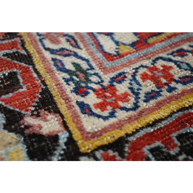 Late 18th Century Antique Bidjar Rug 5'0'' x 10'7'' For Sale - Image 9 of 12
