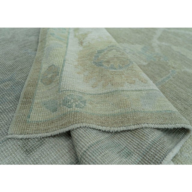 Textile Turkish Oushak Rug 8'9" x 12'4" #19440 For Sale - Image 7 of 8