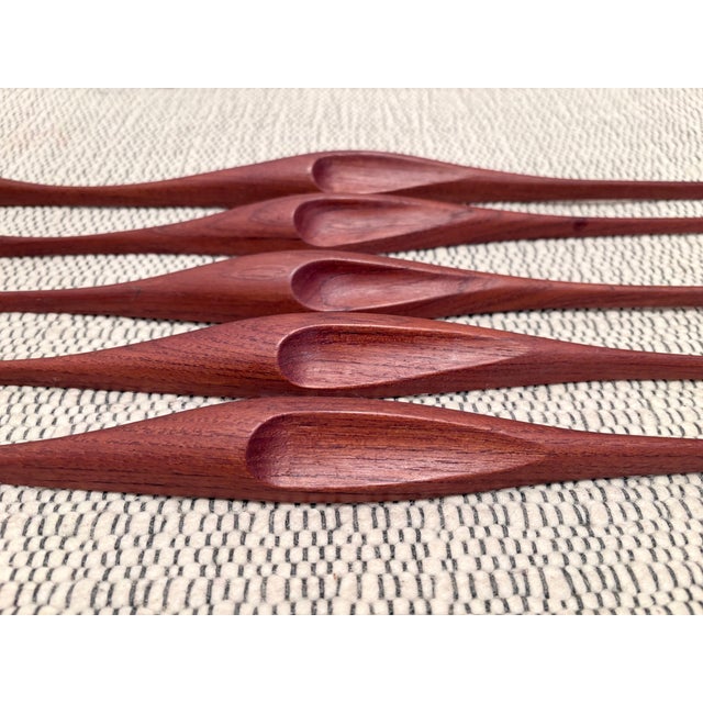 Teak Bird Wall Art, Denmark, 1960s, Set of 5 For Sale - Image 9 of 18