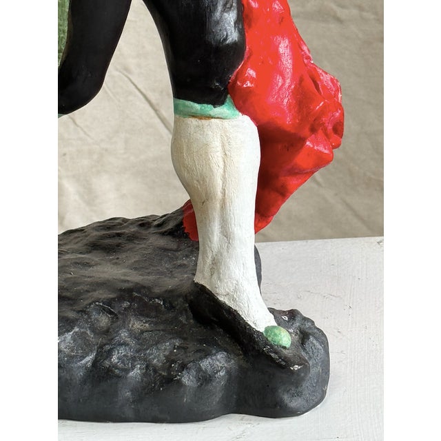 Vintage Tuscany Studio Bullfighter Figurine For Sale - Image 11 of 12