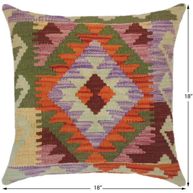 "Embellish your home with this timeless casual chic handmade Southwestern Kilim throw pillow covers made with and cotton....