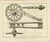 Title: 18th-Century Artillery Engraving of the Spanish Captain's Carriage and Mechanisms : This highly detailed 18th-...