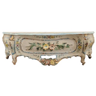 Lacquered Venetian Box, 1850s For Sale