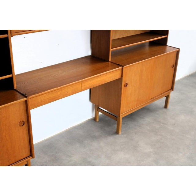 Wood Vintage Bookcase, Sweden, 1960s For Sale - Image 7 of 10