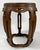 Vintage Asian Carved Wood Garden Stool For Sale - Image 4 of 11