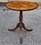 A Late 19 th Century English Georgian Style Mahogany Pie Crust Pedestal Tripod Tea Table. Measures 26" in width, 26" in...