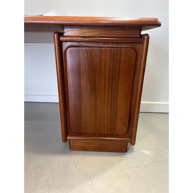 1990s Danish Modern Teak Desk from Salin Møbler, 1970s For Sale - Image 5 of 18
