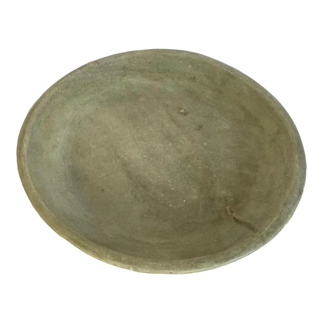 Late 19th Century Large Antique Marble Decorative Plate For Sale