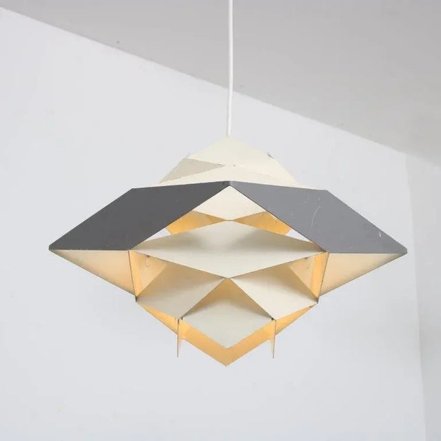 Symphony Hanging Lamp by Preben Dahl for Hans Feelsgaard A/S, Denmark, 1960s For Sale - Image 3 of 12