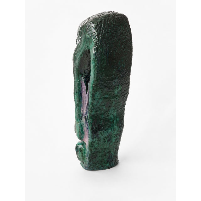 French Brutalist Ceramic Totem Sculpture, 1970s For Sale - Image 4 of 7