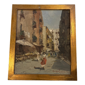 Giuseppe Rispoli Original Mid Century Painting