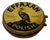 Vintage Effaxan Shoe Polish Tin: Vulture Litho, c. 1930s For Sale