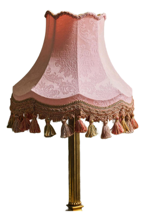 The Rose Quartz Damask Lampshade