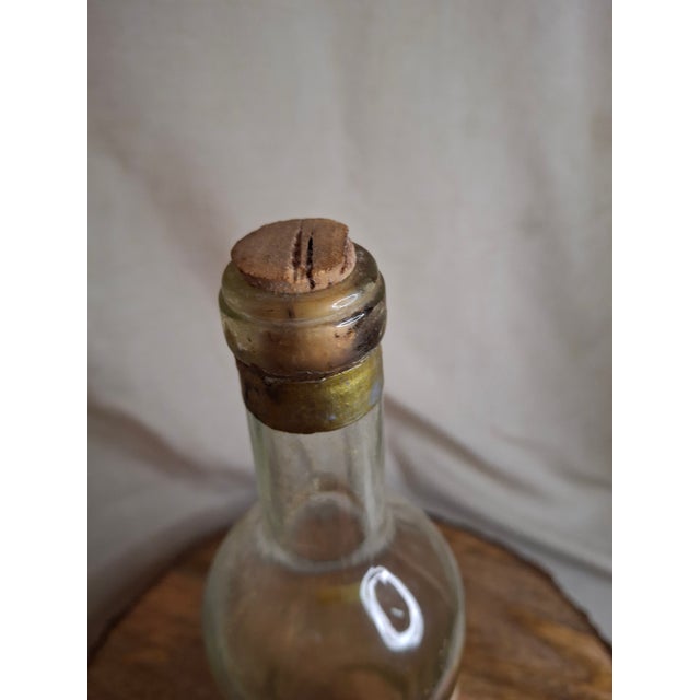 1940s Vintage 1947 Chateau d'Yquem Empty Wine Bottle 750ml Sauternes Lur-Saluces France For Sale - Image 5 of 11