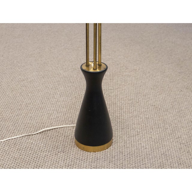 1950s Swedish 3-Light Floor Lamp from Bergboms, 1950s For Sale - Image 5 of 9