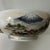 Blue Vintage Kutani Hand-Painted Mount Fuji Porcelain Bowl With Handles For Sale - Image 8 of 9