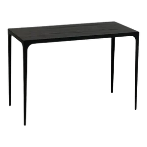 Large 'Esquisse' Ebonized Oak Side Table by Design Frères