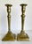 Metal Pair of Antique 18th-19th C. Georgian Brass Candlestick Holders For Sale - Image 7 of 8