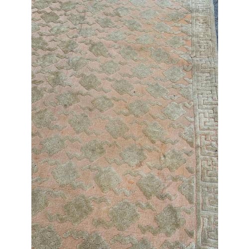 Large Mid-Century French Cogolin Rug, 1950s For Sale - Image 4 of 18