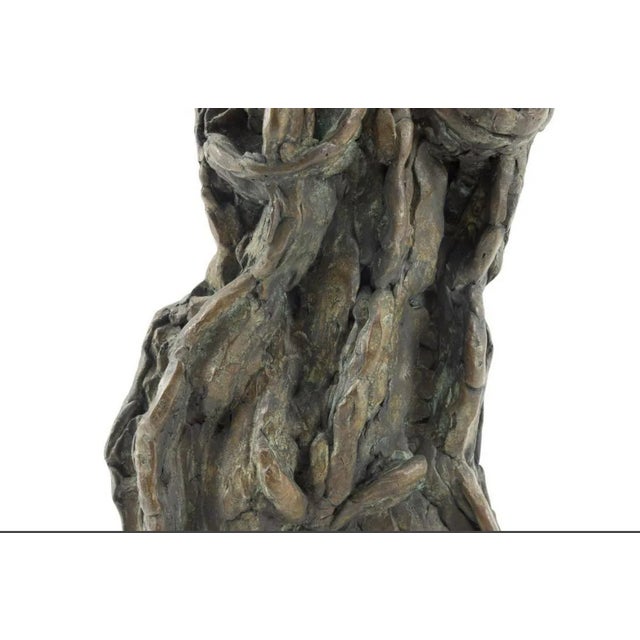 1980s Larry Mohr ( American 1921-2013) Unusual Abstract Bronze Nude Titled “Gita”. For Sale - Image 5 of 7