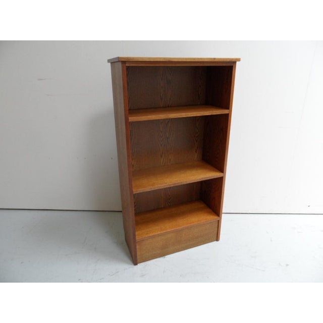 1960s Vintage Oak Open Bookcase, 1960s For Sale - Image 5 of 10