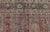 All-Over Floral Design Antique Persian Tabriz Rug in Faded Red & Charcoal Tones For Sale - Image 13 of 15