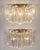 Gold Italian Murano Glass Sconces, 1990s, Set of 6 For Sale - Image 8 of 12