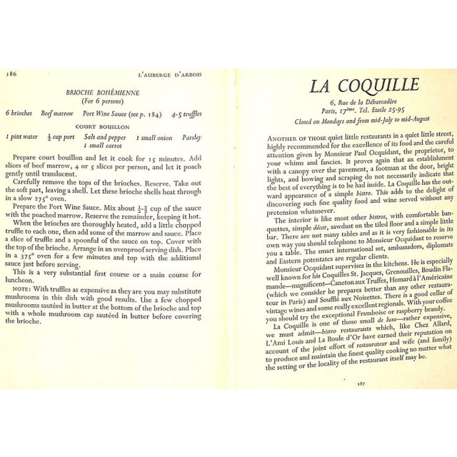 "Paris Cuisine" 1953 Beard, James and Watt, Alexander For Sale In New York - Image 6 of 12