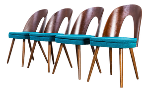 Dining Chairs by Antonin Suman for Ton, 1960s, Set of 4