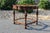 Wood Antique Mahogany Scalloped Table With Inlaid Top For Sale - Image 7 of 17