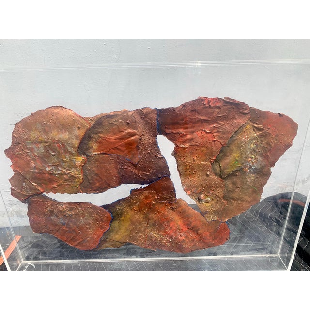 1980s Beth Ames Swartz "Camelback #4" Original Brutalist Mixed Media Sculpture For Sale In Los Angeles - Image 6 of 8