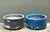 Vintage Distressed Painted Cement Planters - Set of 2 For Sale - Image 9 of 16