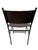 Early 21st Century Sol & Luna Brown Leather and Iron Counter Stool, Showroom Sample For Sale - Image 5 of 8