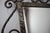 Mid-Century Ornamental Forged Metal Mirror from Moko Praha, Former Czechoslovakia, 1940s For Sale - Image 9 of 16