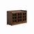 Brown Mission Oak 3 Door Console, Tv Stand - Walnut (W1) For Sale - Image 8 of 9