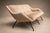 1950s Brazilian Modern "Concha" Loveseat in Metal & Textured Brass-Toned Fabric by Carlo Hauner, 1955 - Lot 42C For Sale - Image 5 of 18